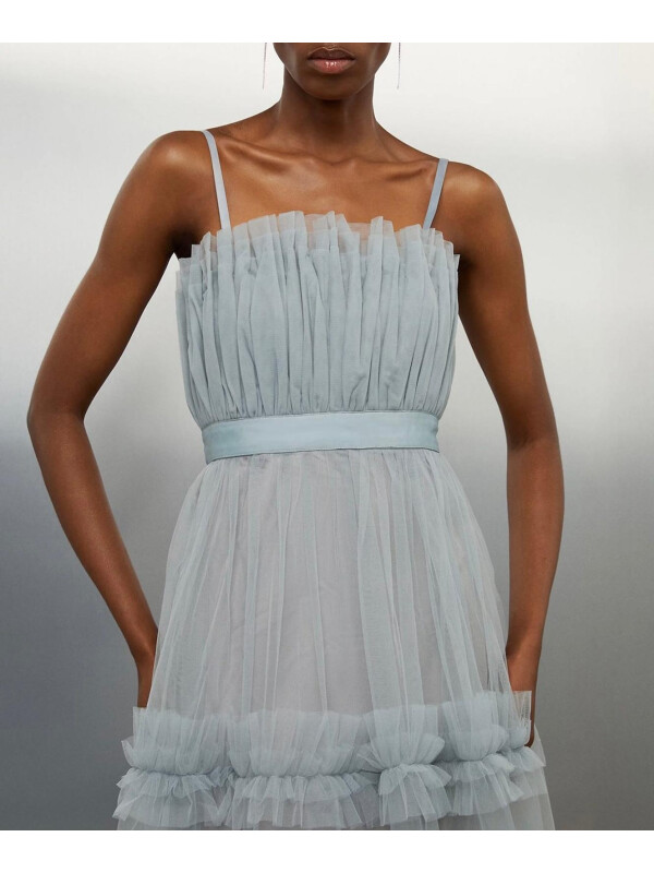 ROCHIE MIDI CU BANDĂ DIN TUL