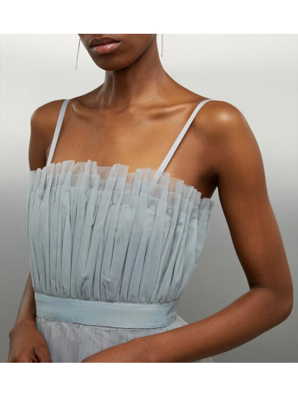 ROCHIE MIDI CU BANDĂ DIN TUL-XL