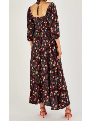 Rochie midi Sanvi cu imprimeu