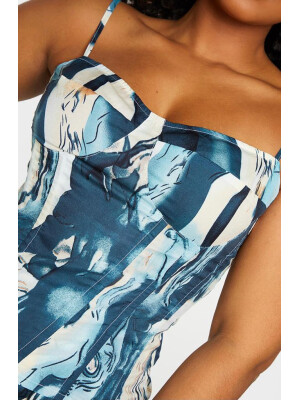 TOP CU ASPECT SATINAT