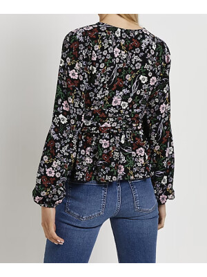 BLUZA CU IMPRIMEU FLORAL