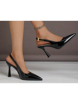 Pantofi cu toc COMOD și vârf ascuțit,