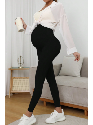 Colanți de maternitate cu talie înaltă,