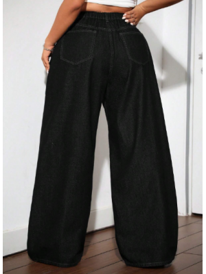 Blugi casual cu picior drept