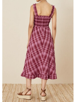 Rochie in carouri Clement