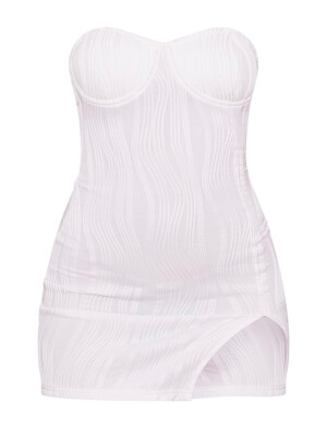 ROCHIE CU DETALIU CRĂPĂTURĂ