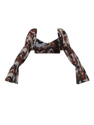 TOP CROP MARO ABSTRACT 