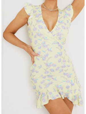 ROCHIE BODYCON GALBEN 