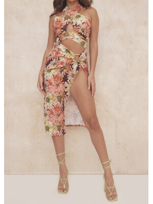 ROCHIE MIDI CU INEL DE LEMN 