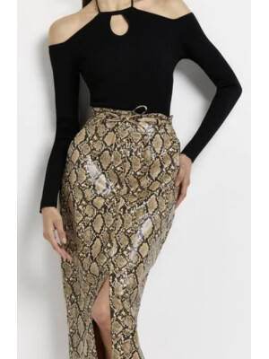 FUSTA MIDI PRINT 