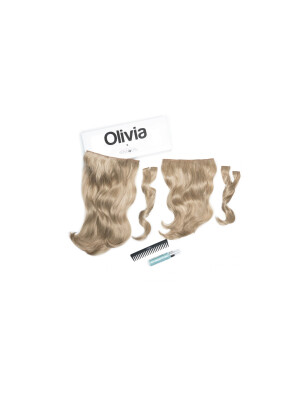 Colecția Olivia X Easilocks Straight & Wavy - Pearl & Oak