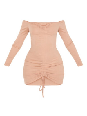 ROCHIE BARDOT CU MÂNECĂ LUNGĂ 