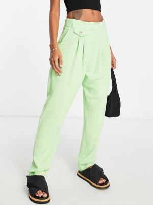 PANTALONI PLISATI CONICI