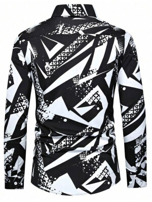 CAMASA CU IMPRIMEU GEOMETRIC