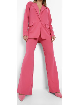 Blazer relaxat și  pantaloni largi
