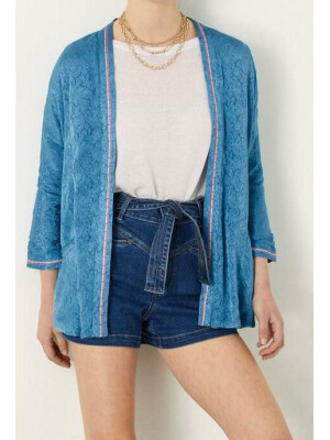 Kimono Bella decorat cu detalii strălucitoare