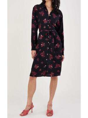 Rochie cămașă cu imprimeu floral Benji 