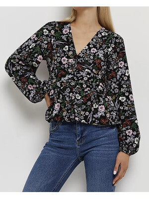 BLUZA CU IMPRIMEU FLORAL