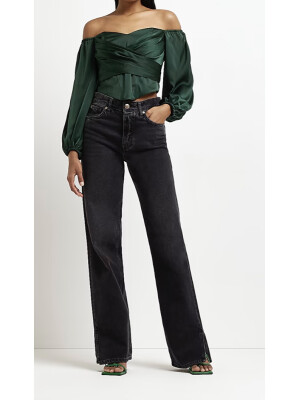 CORSET DIN SATIN VERDE