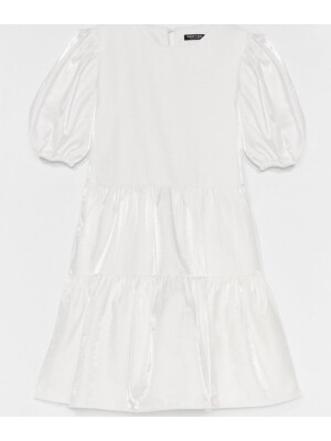 ROCHIE ALBA CU MANECI BUFANTE 