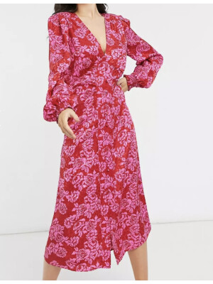 ROCHIE MIDI  CU TRANDAFIRI 