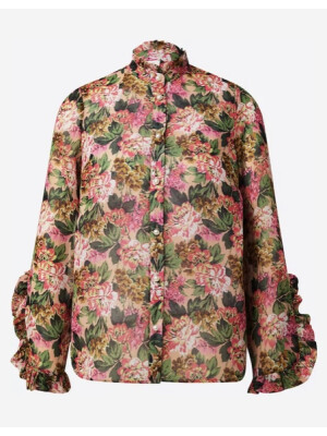 CĂMAȘĂ CU FLORI ROZ