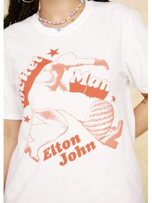 Tricoul grafic Elton John Rocket Man 