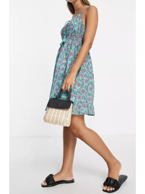 ROCHIE MINI CU BRETELE SUBȚIRI 