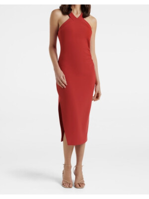 ROCHIE MIDI RED FOREVER NEW