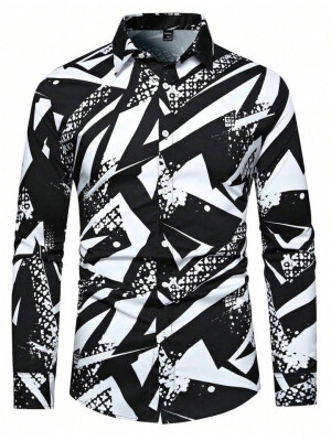 CAMASA CU IMPRIMEU GEOMETRIC