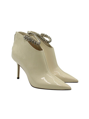 PANTOFI CREM CU DETALII PIETRE