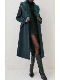 PALTON ITALIAN CU GULER DIN BLANA ARTIFICIALA 