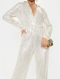 SALOPETA CU MÂNECA DIN PAIETE 