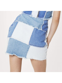 FUSTA MINI DIN DENIM