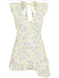 ROCHIE BODYCON GALBEN 