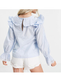 BLUZA CU MANȘETE CU ELASTIC 