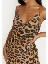 ROCHIE MIDI CU IMPRIMEU LEOPARD 