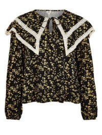 BLUZA CU DANTELA LA GULER