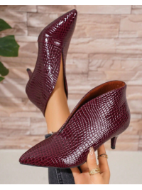 Cizme scurte cu vârful ascuțit, 