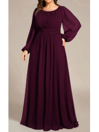 Rochie de domnișoară de onoare elegantă și romantică