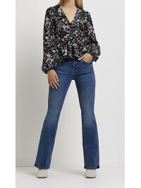 BLUZA CU IMPRIMEU FLORAL