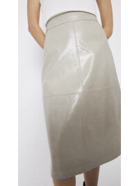 Fusta imitație piele Warehouse