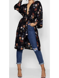 Kimono floral Boohoo