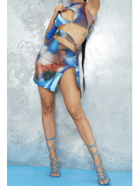 ROCHIE ABSTRACT ALBASTRU