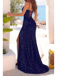 Rochia formală de seară Maxi fără spate, 