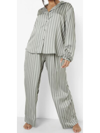 PLUS SATIN CANDY STRIPE    