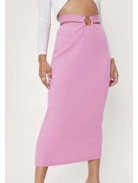 FUSTA MIDI ROZ NASTY GAL XS