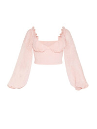 BLUZA ROSE DOBBY MESH 