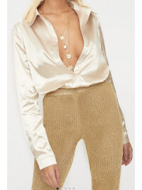 CĂMAȘĂ SATIN CREM