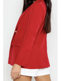 Sacou red Boohoo 